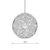 Seed of Life polyhedron patterned lamp wood